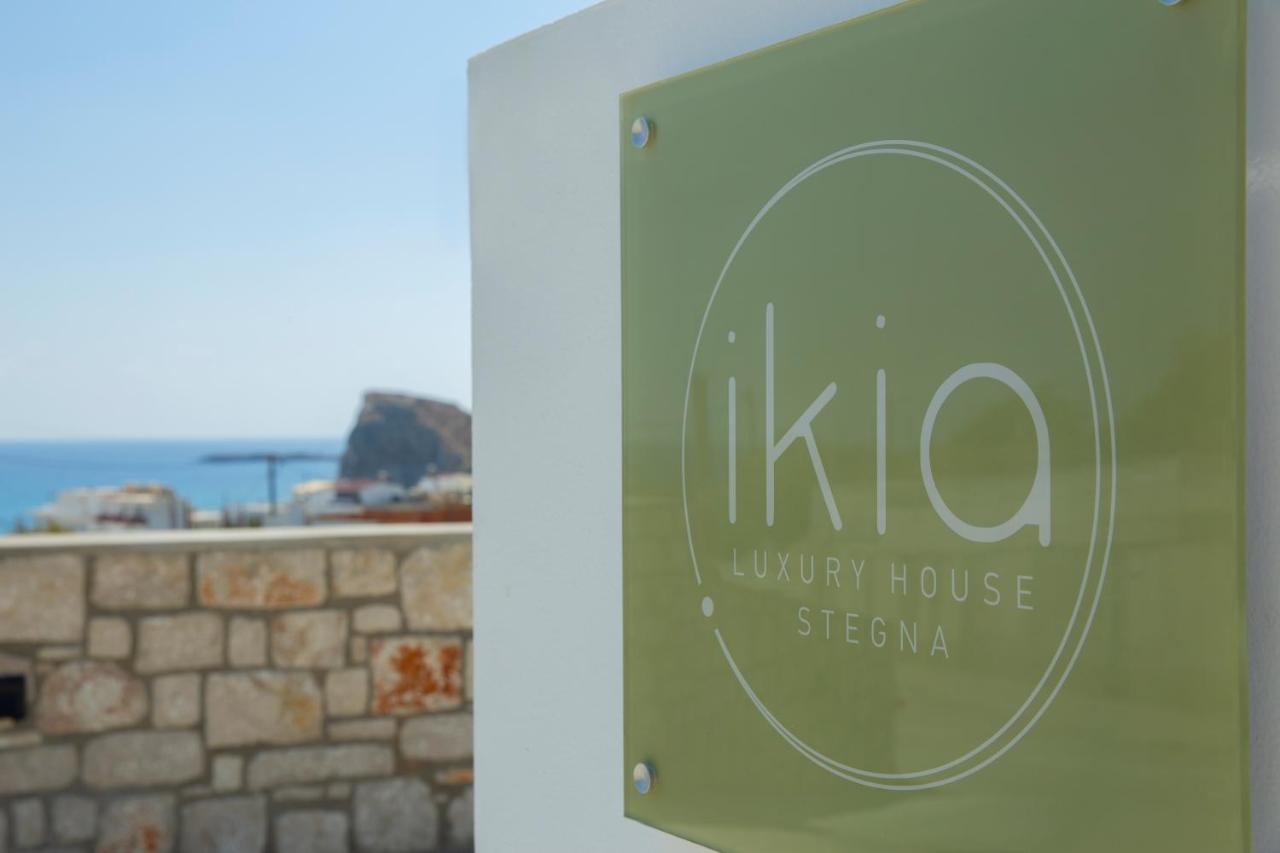 Ikia Seascape At Stegna Villa Archangelos  Luaran gambar